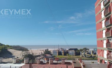 Departamento frente a la playa en la costa San Clemente del Tuyú