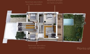 En Venta Casa en el Fracc. Sodzil Norte de 3 recámaras