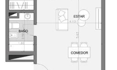 VENTA DEPARTAMENTOS 1 DORM EN CONSTRUCCIÓN