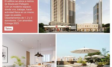 Departamento 1 dormitorio - San Martín 3600