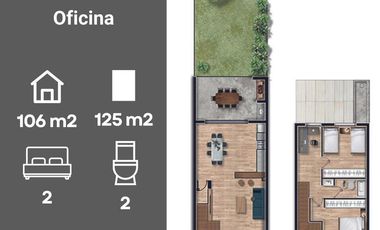 VENTA DUPLEX A ESTRENAR 2 DOR   OFICINA. OPORTUNIDAD