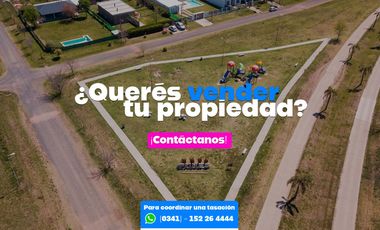 Lote 144 en Funes Town - Subdivisible con salida a dos calles