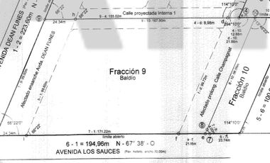 Oportunidad - Av. Los Sauces a mts de Dean Funes