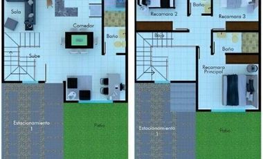 CASA ITACA MODIFICADA DE ENTREGA INMEDIATA en Fraccionamiento Itaca