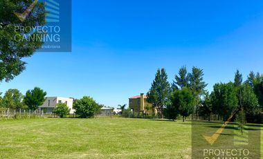 Venta de Lote Terreno en Barrio Santa Juana Canning