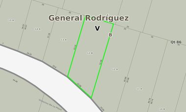 Terreno en Venta - 951mts2 - General Rodriguez