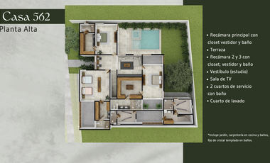 Casa en venta al norte de Mérida en Xcanatún cerca de carretera Mérida Progreso
