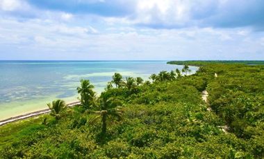 SE VENDE TERRENO EN MAHAHUAL CON 200 m EN LA PLAYA
