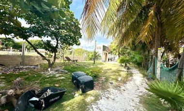 SE VENDE TERRENO EN MAHAHUAL  MALECÓN CON VISTA AL MAR