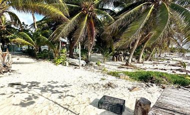 SE VENDE TERRENO EN MAHAHUAL  MALECÓN CON VISTA AL MAR