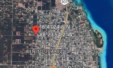 SE VENDE TERRENO EN BACALAR EN ZONA URBANA