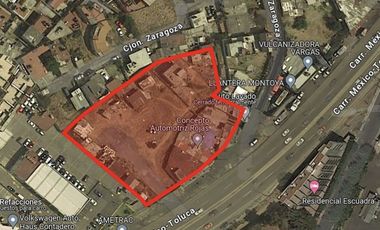 Excelente Terreno en Venta o Renta; Carretera México - Toluca; Cuajimalpa