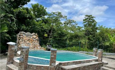 SE ALQUILA CASA AMOBLADA CON 6 HABITACIONES Y PISCINA EN SAN CARLOS
