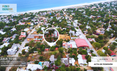 Ubicación Privilegiada, Lotes en La Punta de Zicatela