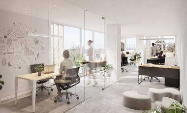 Oficina en venta 1 ambiente Galinda Funes Santa Fe Detalles de diseño y calidad constructiva