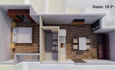 Departamento en venta de 1 dormitorio c/ cochera en Guadalupe