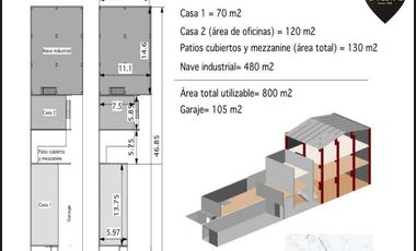 Nave Industrial de arriendo en Via a Racar – código:21523