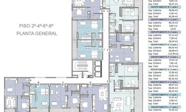 Departamento en Venta   3 ambientes Gran Balcon aterrazado y cochera cubierta    - San Martin