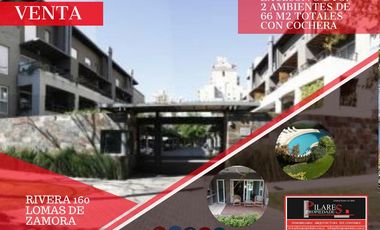 DEPARTAMENTO DE 2 AMBIENTES CON COCHERA