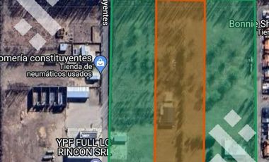 Alquiler Lotes con salones de 200mts