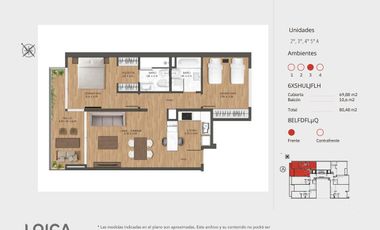 VENTA DEPTO EN POZO 2 AMBIENTES SAAVEDRA