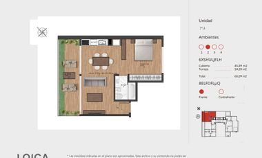 VENTA DEPTO EN POZO 2 AMBIENTES SAAVEDRA