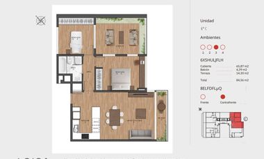 VENTA DEPTO EN POZO 2 AMBIENTES SAAVEDRA
