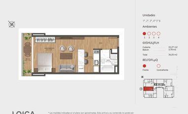 VENTA DEPTO EN POZO 2 AMBIENTES SAAVEDRA