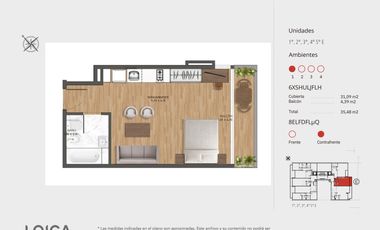VENTA DEPTO EN POZO 2 AMBIENTES SAAVEDRA