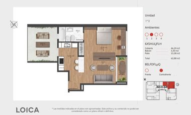 VENTA DEPTO EN POZO 2 AMBIENTES SAAVEDRA