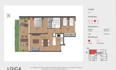 VENTA DEPTO EN POZO 2 AMBIENTES SAAVEDRA