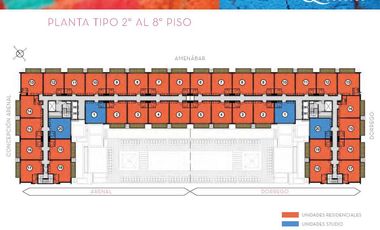 Venta Departamento amoblado y con amenities en Quartier Dorrego