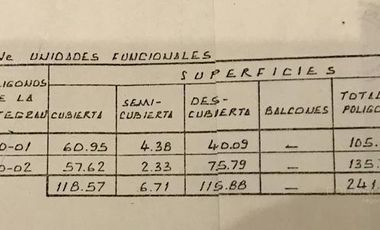 PH al fte con cochera y posibilidad 3 dorm!!