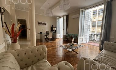 Departamento en Recoleta frente balcon