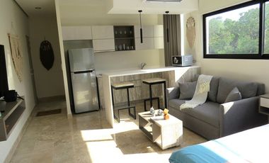 VENTA DEPARTAMENTO CON BALCÓN EN ALDEA ZAMA TULUM