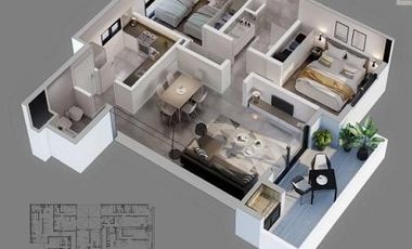 CASANOVA 5 - EXCLUSIVO DEPTO 2D, 2B, BALCÓN Y ASADOR PROPIO!