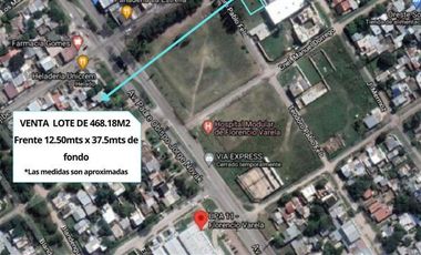 OPORTUNIDAD! LOTE FCIO. VARELA SOBRE PTE ILLIA - ANTICIPO + FINANCIACION