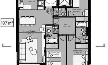 Departamento en Martin