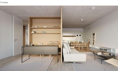 Departamento de 2 ambientes y gran patio - Palermo Hollywood