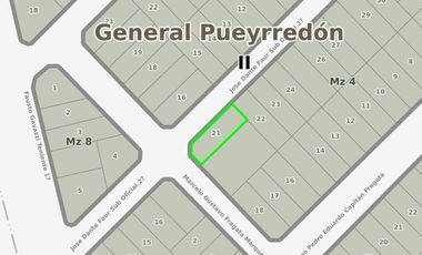 Terreno en venta - 295Mts2 - General Pueyrredón