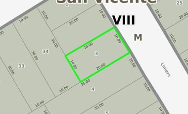 Terreno en venta - 200Mts2 - Alejandro Korn, San Vicente