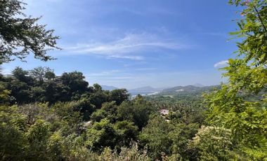 LOTE CON VISTA PANORAMICA A LA BAHIA DE SANTIAGO EN MANZANILLO