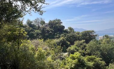 LOTE CON VISTA PANORAMICA A LA BAHIA DE SANTIAGO EN MANZANILLO