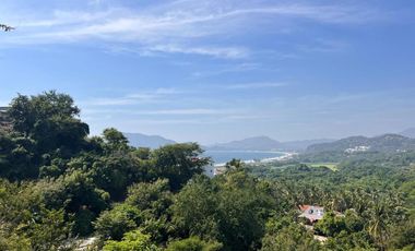 LOTE CON VISTA PANORAMICA A LA BAHIA DE SANTIAGO EN MANZANILLO