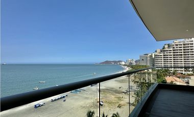 Se vende apartamento frente al mar, en Bello horizonte, Santa Marta