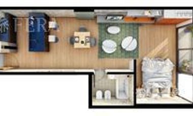 Venta de Departamento 1 ambiente divisible con terraza propia en Wilde