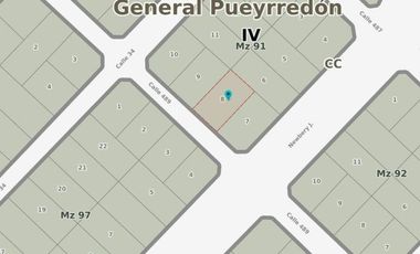 Lote a pocos metros del Golf de Acantilados
