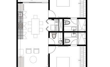 Departamento en venta Leonora Temozón Norte, Mérida Yucatán