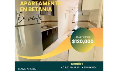 VENTA DE APARTAMENTO EN BETANIA