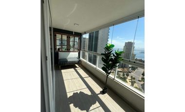 ¡Se vende departamento estilo mariposa amoblado en Costa de Montemar